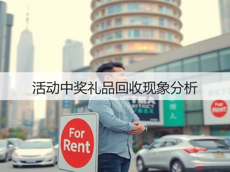 活动中奖礼品回收现象分析