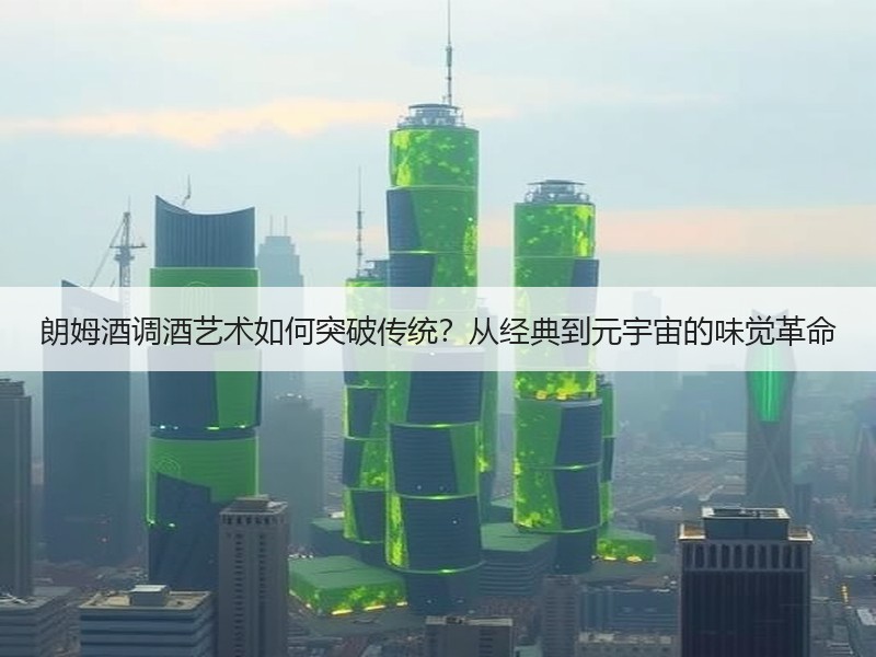 朗姆酒调酒艺术如何突破传统？从经典到元宇