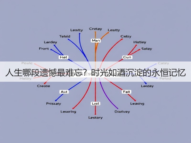 人生哪段遗憾最难忘？时光如酒沉淀的永恒记忆