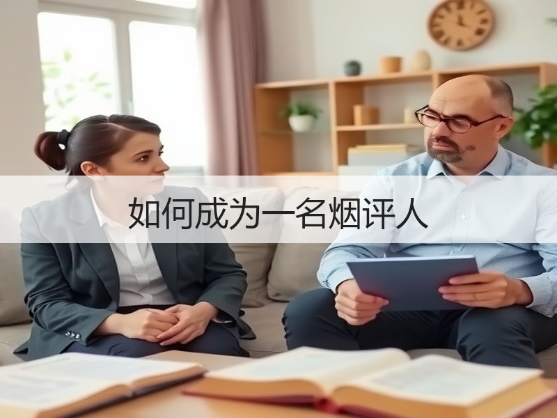 如何成为一名烟评人