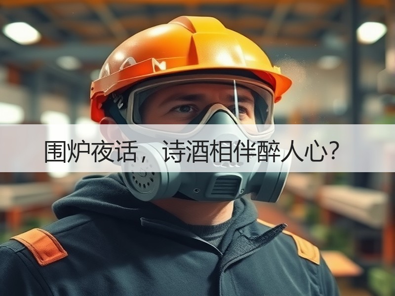 围炉夜话，诗酒相伴醉人心？