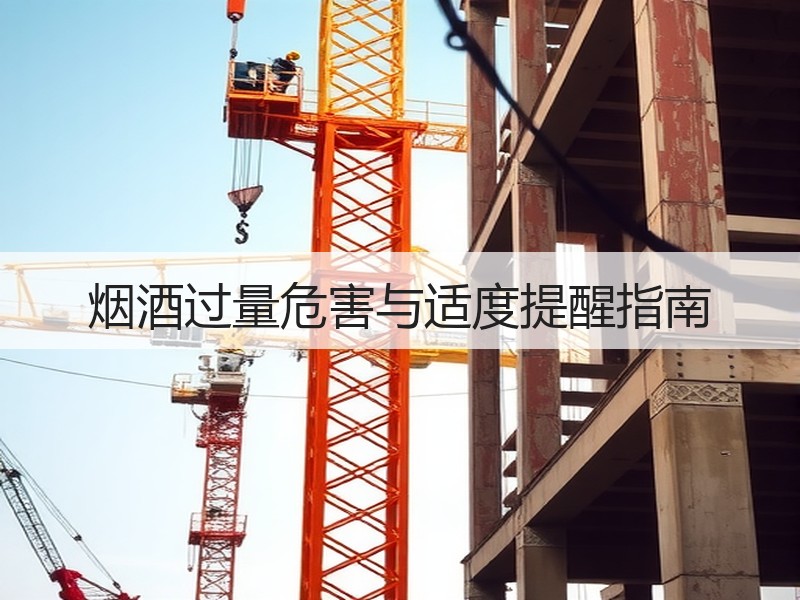 烟酒过量危害与适度提醒指南