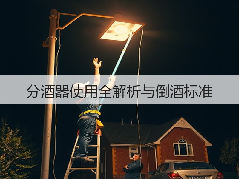 分酒器使用全解析与倒酒标准