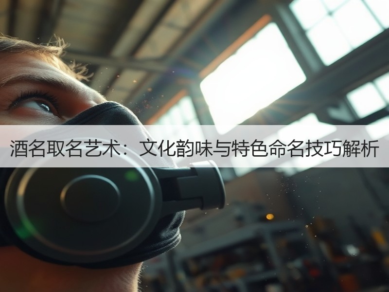 酒名取名艺术：文化韵味与特色命名技巧解析