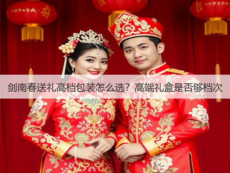 剑南春送礼高档包装怎么选？高端礼盒是否够