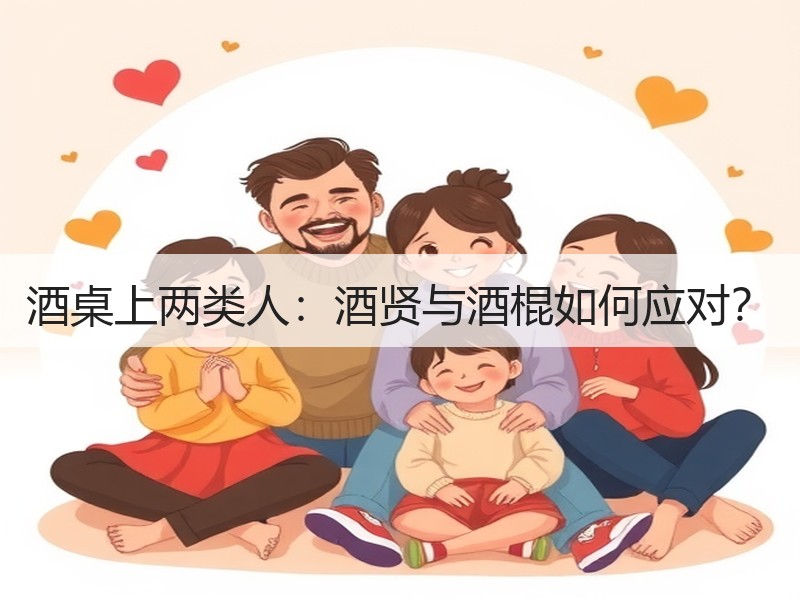酒桌上两类人：酒贤与酒棍如何应对？