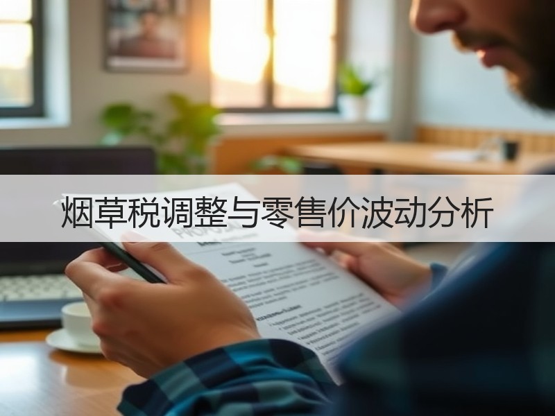 烟草税调整与零售价波动分析