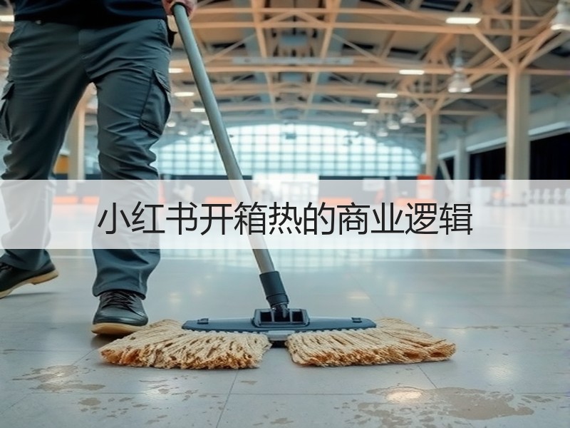 小红书开箱热的商业逻辑