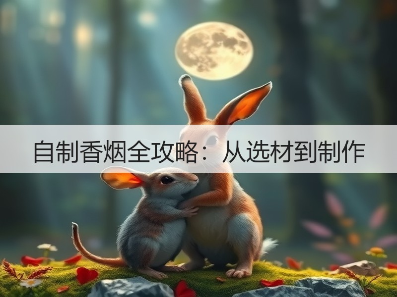 自制香烟全攻略：从选材到制作