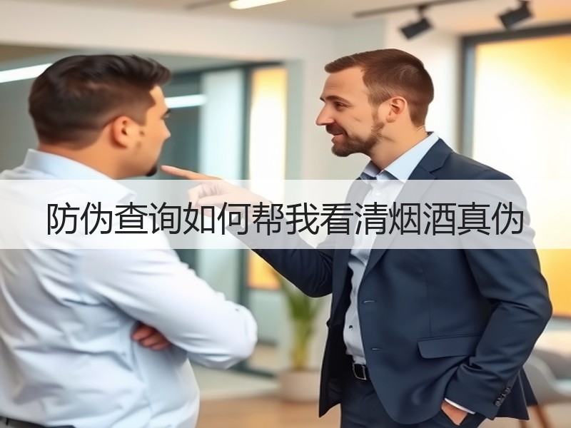 防伪查询如何帮我看清烟酒真伪