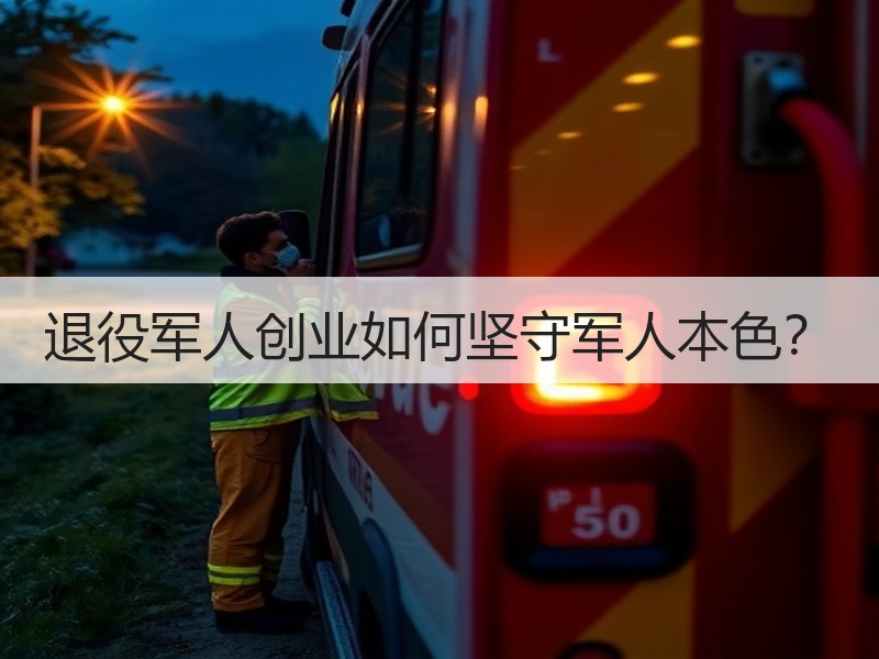 退役军人创业如何坚守军人本色？