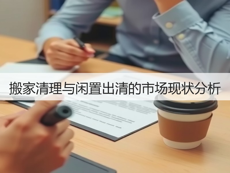 搬家清理与闲置出清的市场现状分析