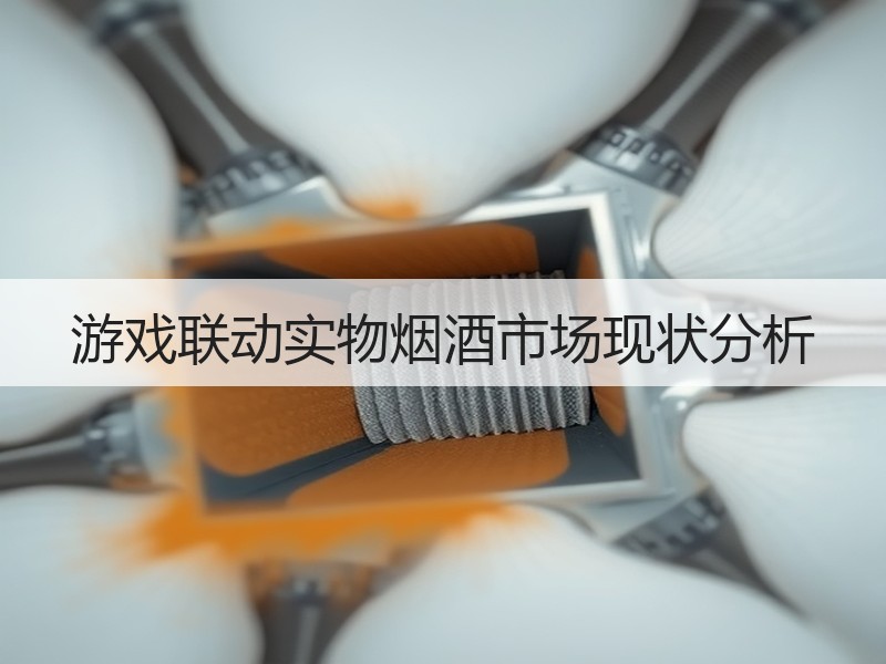 游戏联动实物烟酒市场现状分析