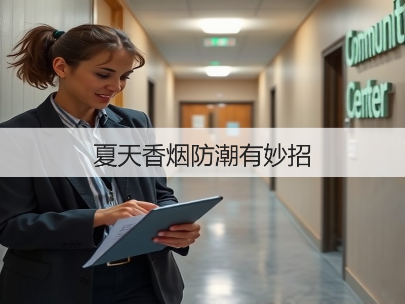 夏天香烟防潮有妙招
