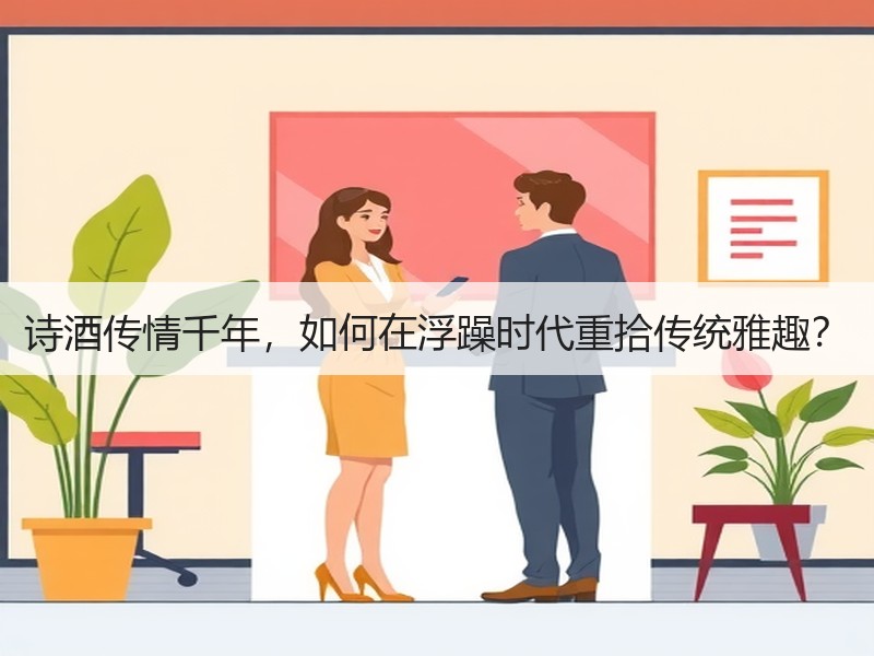 诗酒传情千年，如何在浮躁时代重拾传统雅趣
