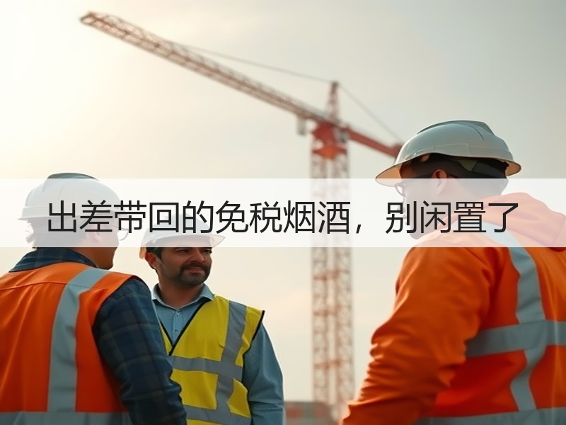 出差带回的免税烟酒，别闲置了