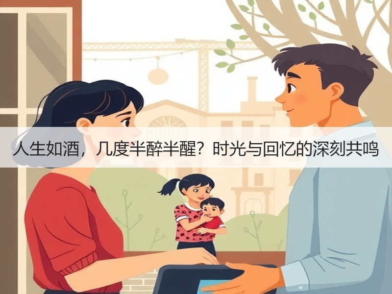 人生如酒，几度半醉半醒？时光与回忆的深刻