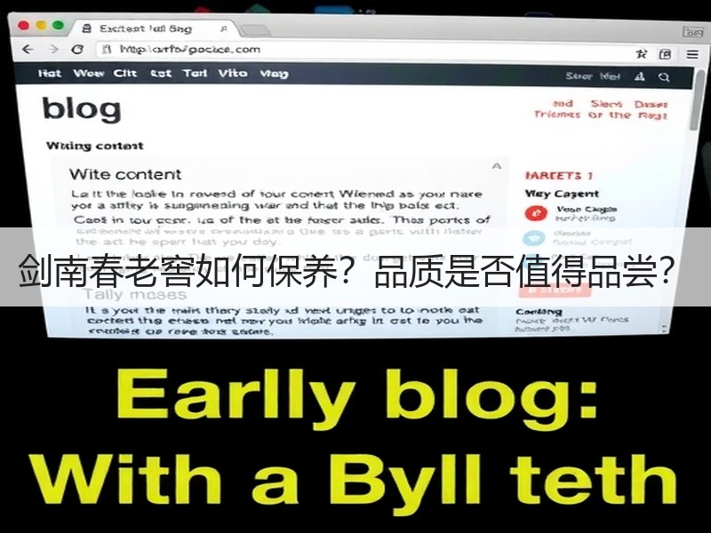 剑南春老窖如何保养？品质是否值得品尝？