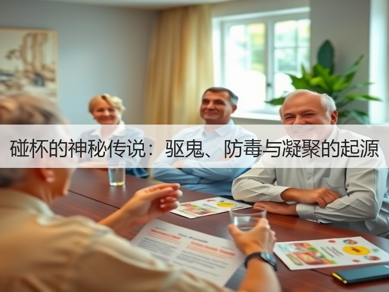 碰杯的神秘传说：驱鬼、防毒与凝聚的起源