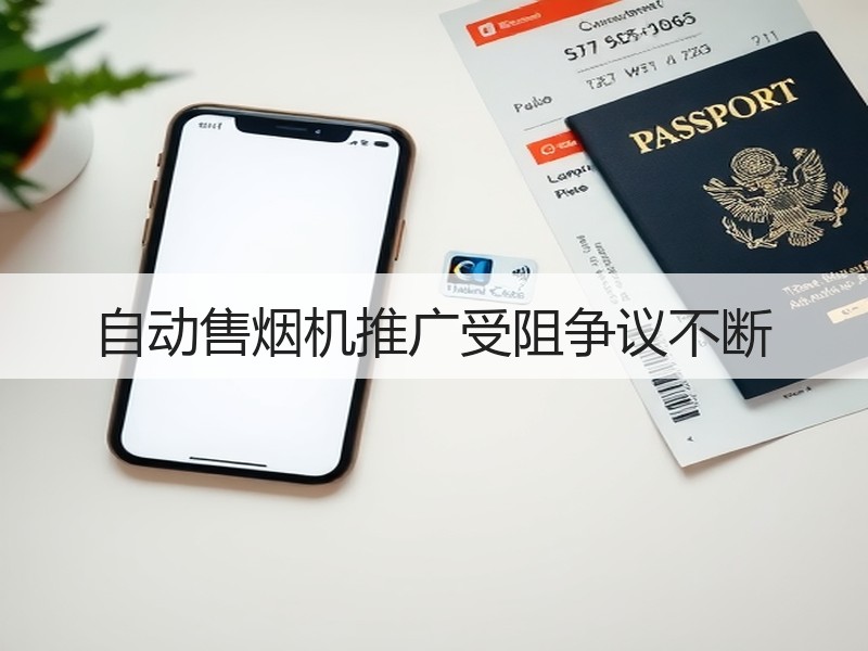 自动售烟机推广受阻争议不断