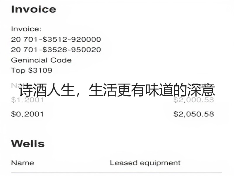诗酒人生，生活更有味道的深意