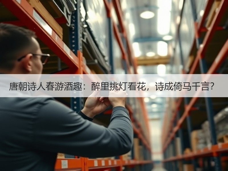 唐朝诗人春游酒趣：醉里挑灯看花，诗成倚马