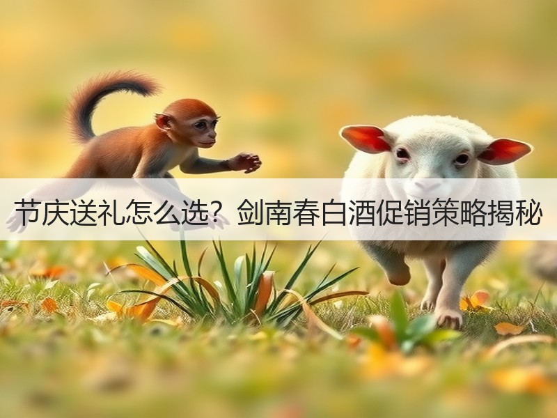 节庆送礼怎么选？剑南春白酒促销策略揭秘