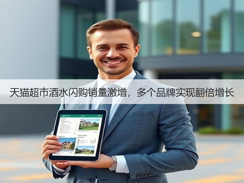 天猫超市酒水闪购销量激增，多个品牌实现翻