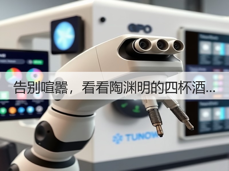 告别喧嚣，看看陶渊明的四杯酒...