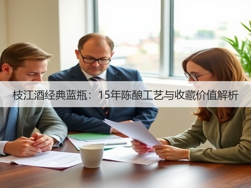 枝江酒经典蓝瓶：15年陈酿工艺与收藏价值