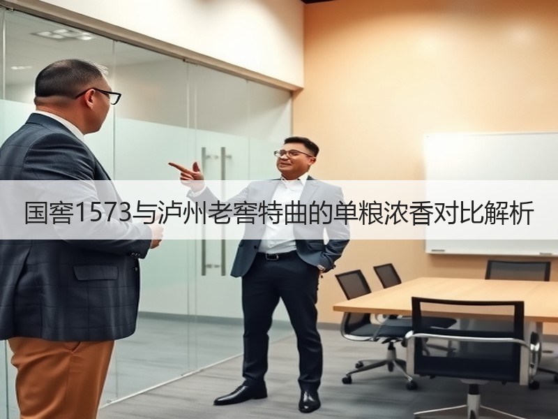 国窖1573与泸州老窖特曲的单粮浓香对比