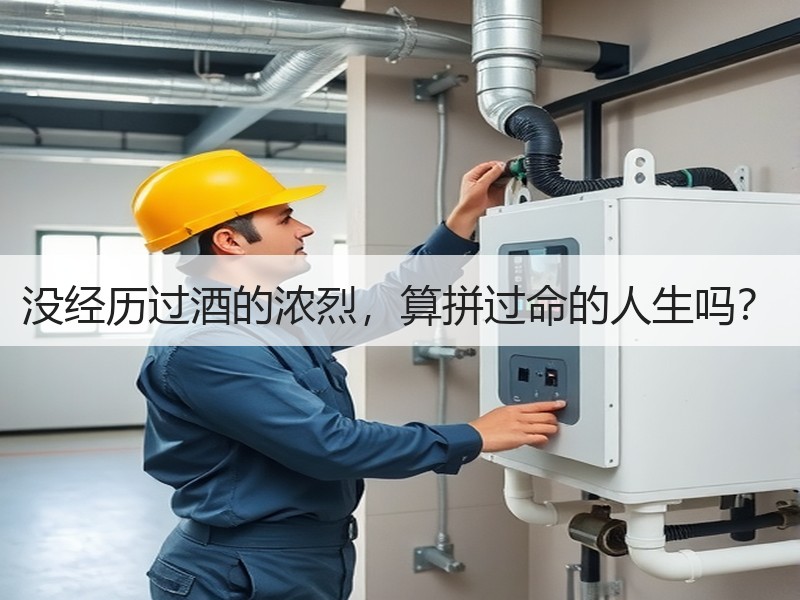 没经历过酒的浓烈，算拼过命的人生吗？