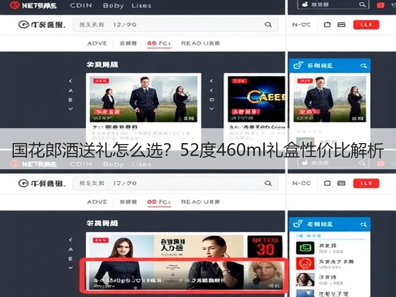 国花郎酒送礼怎么选？52度460ml礼盒