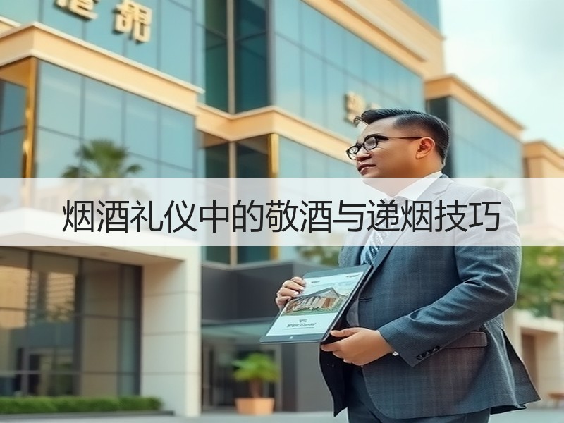 烟酒礼仪中的敬酒与递烟技巧