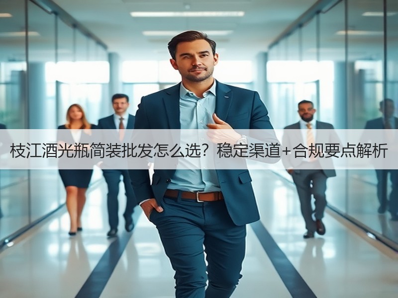 枝江酒光瓶简装批发怎么选？稳定渠道+合规
