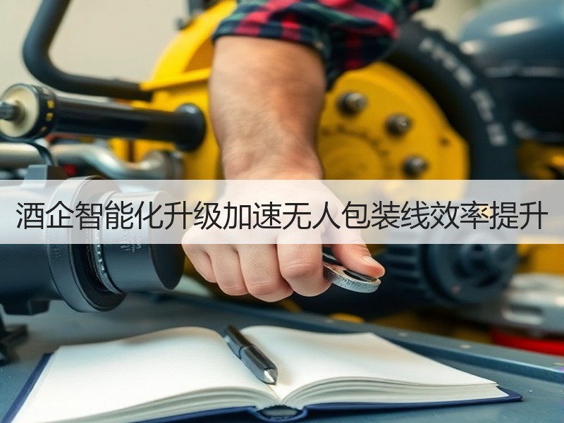 酒企智能化升级加速无人包装线效率提升