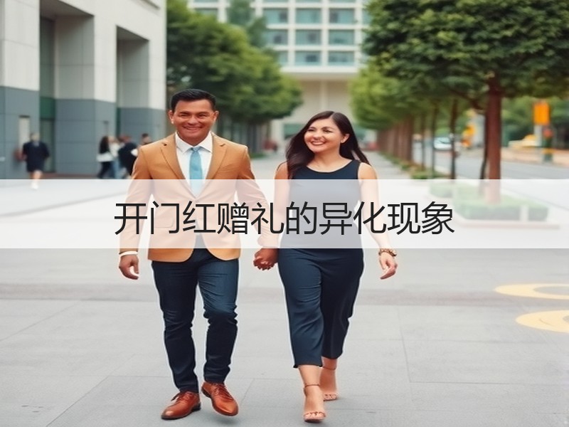 开门红赠礼的异化现象
