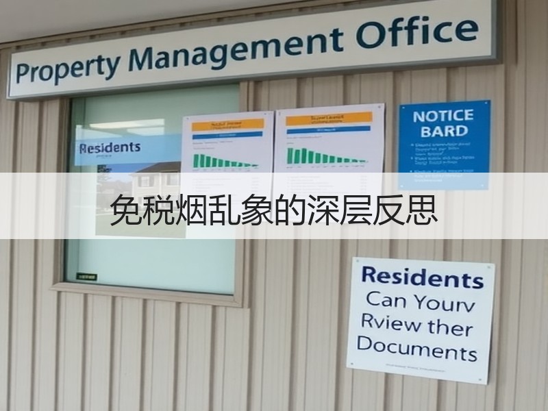 免税烟乱象的深层反思