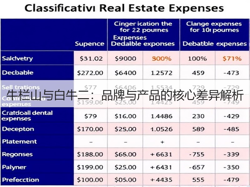 牛栏山与白牛二：品牌与产品的核心差异解析