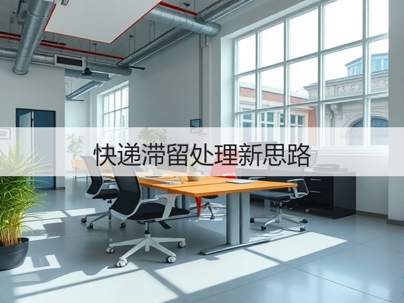 快递滞留处理新思路