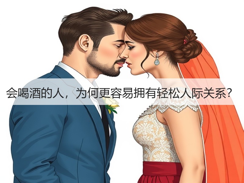 会喝酒的人，为何更容易拥有轻松人际关系？