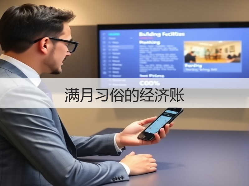 满月习俗的经济账