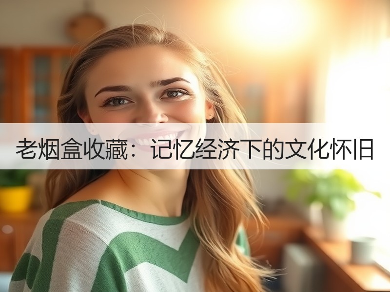 老烟盒收藏：记忆经济下的文化怀旧