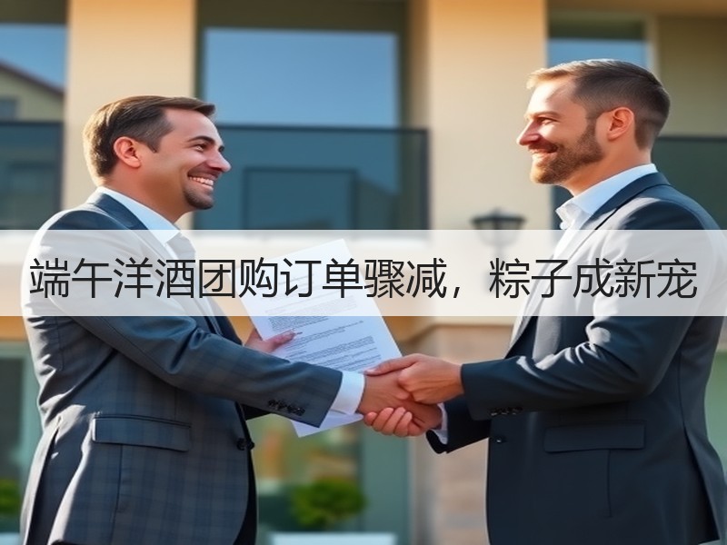 端午洋酒团购订单骤减，粽子成新宠