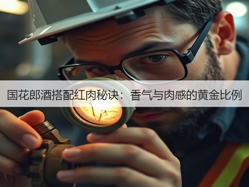 国花郎酒搭配红肉秘诀：香气与肉感的黄金比