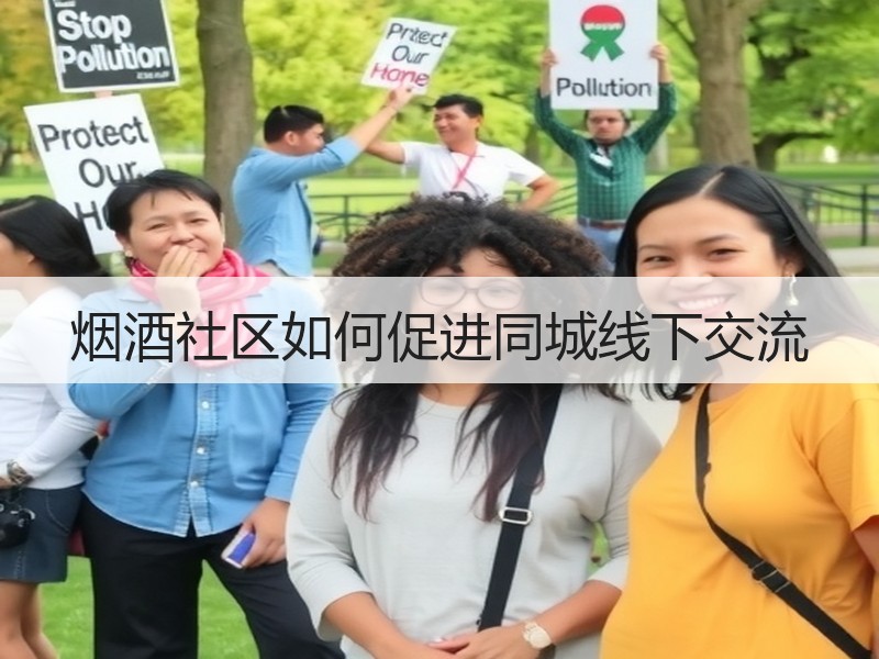 烟酒社区如何促进同城线下交流
