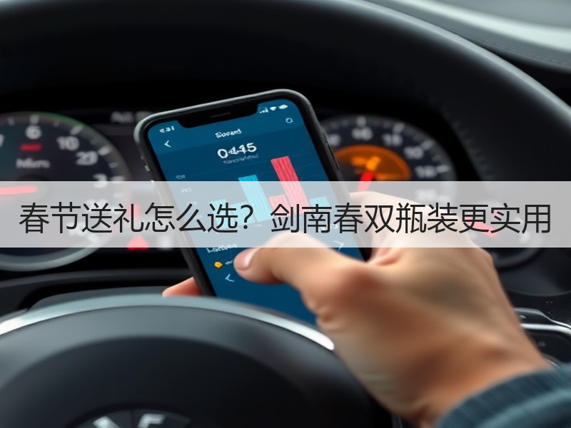 春节送礼怎么选？剑南春双瓶装更实用