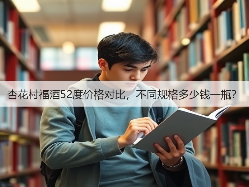 杏花村福酒52度价格对比，不同规格多少钱