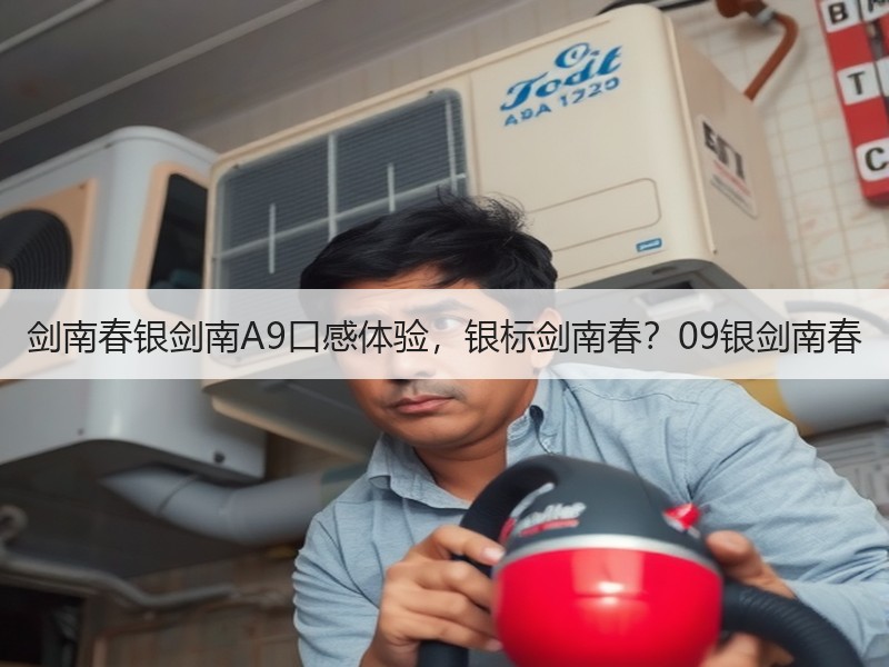 剑南春银剑南A9口感体验，银标剑南春？0