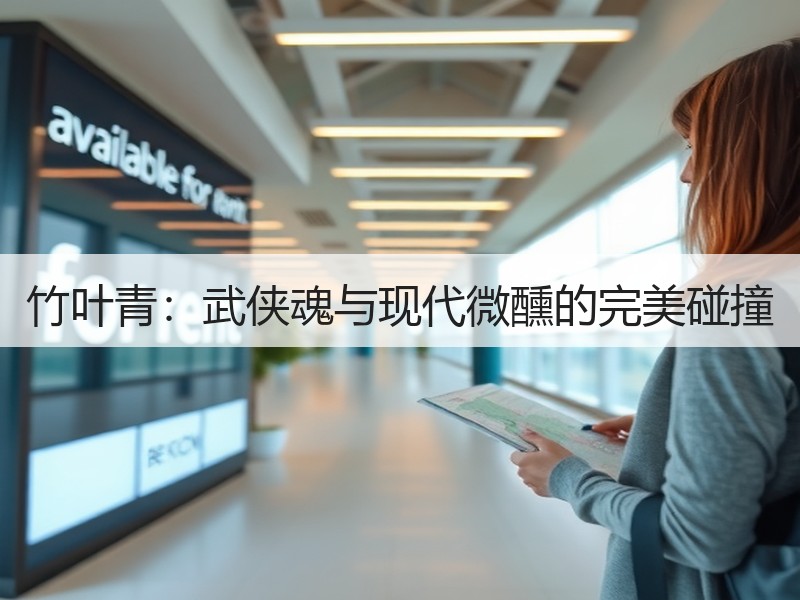 竹叶青：武侠魂与现代微醺的完美碰撞